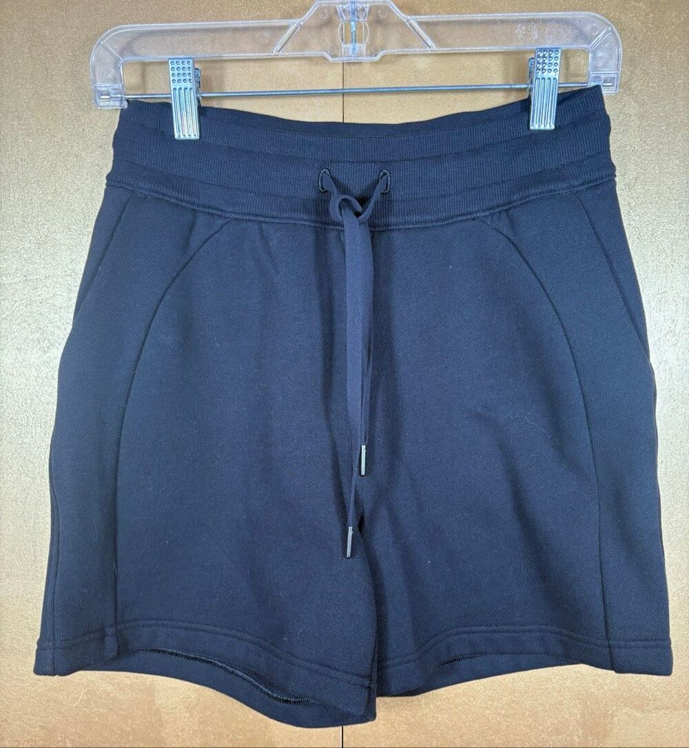 Lululemon woman’s scuba sweat shorts size 4